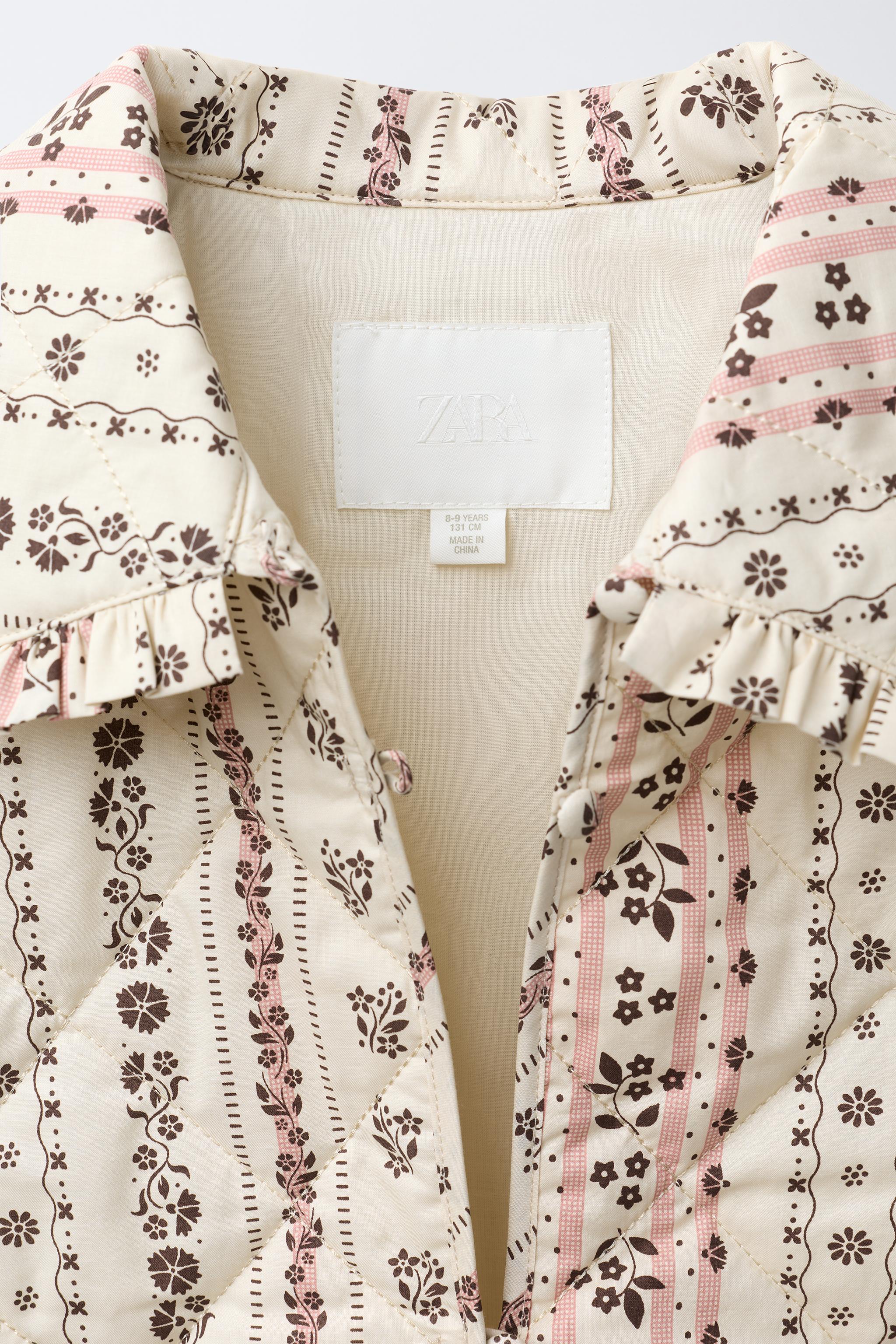 VESTE MATELASSÉE IMPRIMÉE